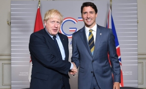 Marea Britanie, Canada, Boris Johnson, Justin Trudeau