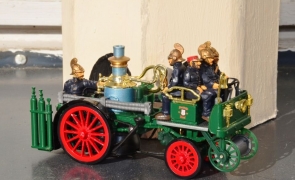 masina pompieri folosita acum un secol