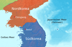 china coreea korea north sud