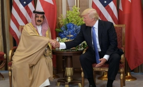 Donald Trump și regele Bahrainului