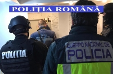 perchezitii politisti romania spania