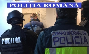 perchezitii politisti romania spania