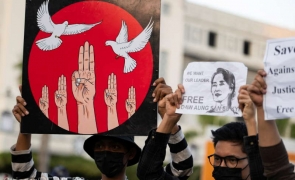 proteste Myanmar