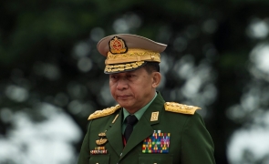 Generalul Min Aung Hlaing Myanmar