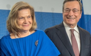 Mario Draghi și Maria Serenella Cappello 