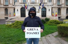 Paul Nicolae Feroiu politist mascat greva foamei MAI