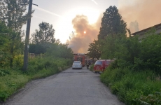 incendiu depozit Bucuresti