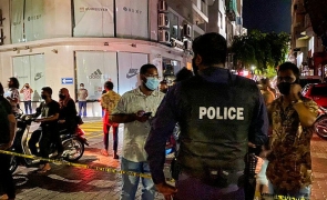 Maldive atentat politie