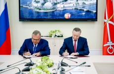 Aleksandr Beglov Andrei Kostin au semnat un acord
