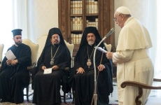 papa Francisc delegație a Patriarhatului Ecumenic de Constantinopol
