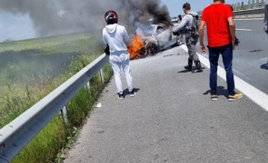 incendiu autostrada A1