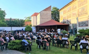Concert în aer liber la Arad