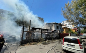 incendiu terasa restaurant Bucuresti