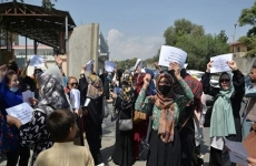 agfani protest impotriva talibanilor
