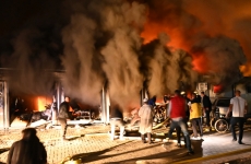incendiu spital macedonia