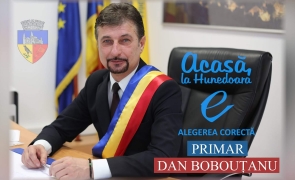 primarul din Hunedoara Dan Bobutanu