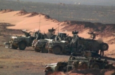 Al Tanf baza siria masini militare