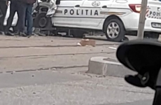 accident masina politie