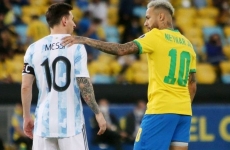 neymar messi brazilia argentina