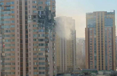 bloc lovit bombardament kiev