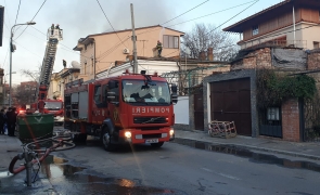incendiu casă Bucuresti