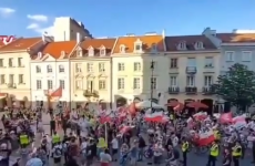 protest polonia