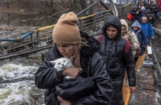evacuare populatie ucraina