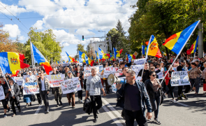 chisinau moldova proteste