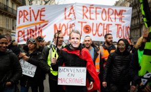 proteste pensii franta
