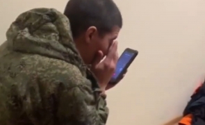 soldat rus telefon