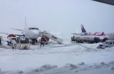 Aeroport Iasi ninsoare