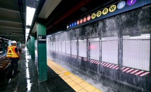 inundatie metrou new york