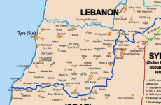 Israel Liban harta 