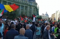 protest gaza bucuresti