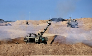 armata israel atac gaza artilerie