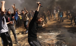 protest palestina gaza