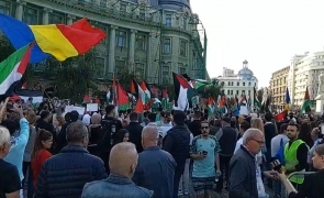 protest gaza bucuresti