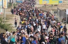 palestinieni evacueaza gaza 