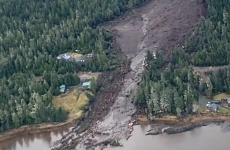 alunecare teren Alaska