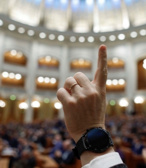 parlament vot camera deputatilor deget
