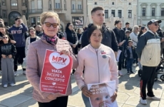 protest pentru interzicerea avortului oradea