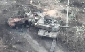 tanc Abrams distrus