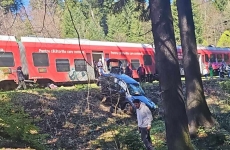 accident tren masina Brasov