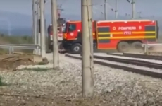 autospeciala pompieri tren
