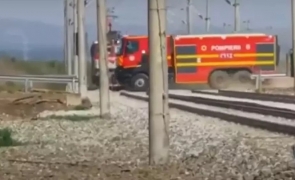 autospeciala pompieri tren