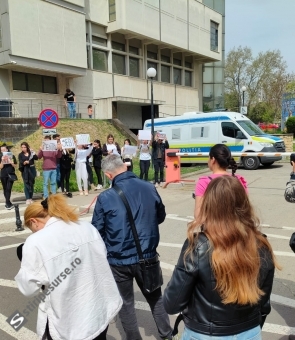Protest Tribunalul Constanța, proces Vlad Pascu