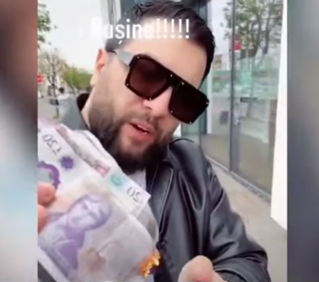 Tzancă Uraganu, din nou victima țeparilor la o petrecere - Manelistul a dat foc banilor falși pe care i-a primit: Chiar nu vă e rușine?