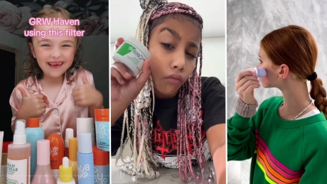 Fenomen social alarmant, propagat pe TikTok: Fetițe sub 14 ani folosesc creme anti-îmbătrânire și alte cosmetice pentru adulți