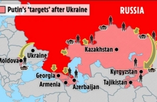 hartă rusia invazie