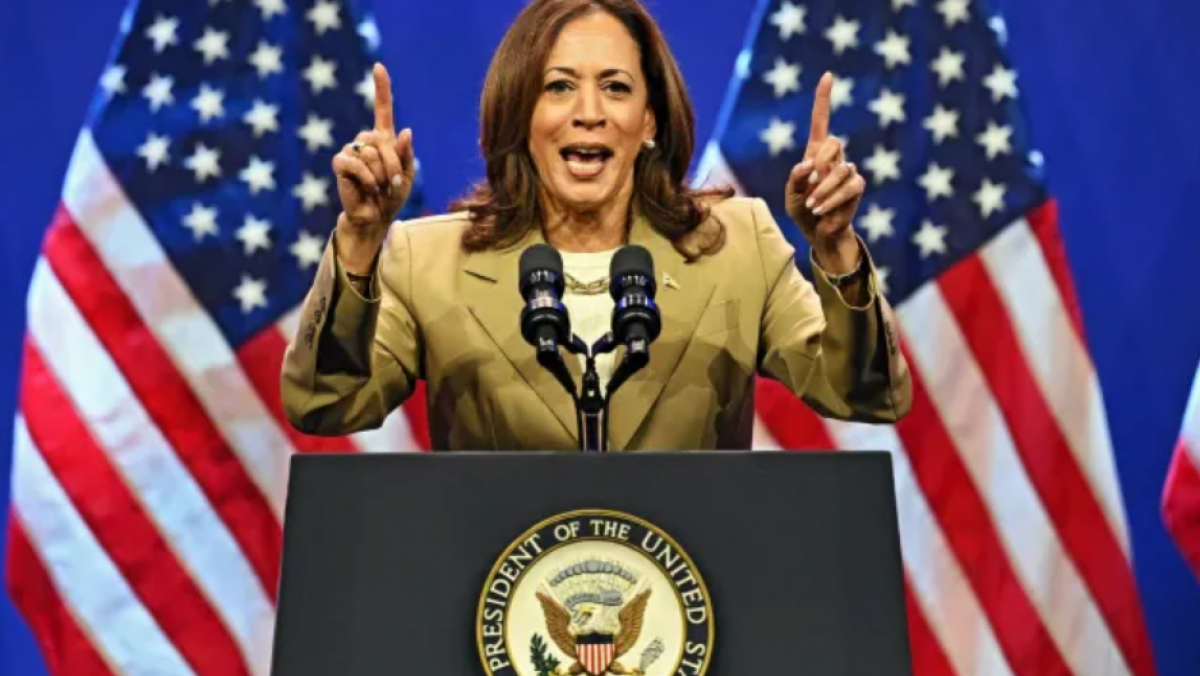 susținere la unison pentru vicepreşedinta Kamala Harris